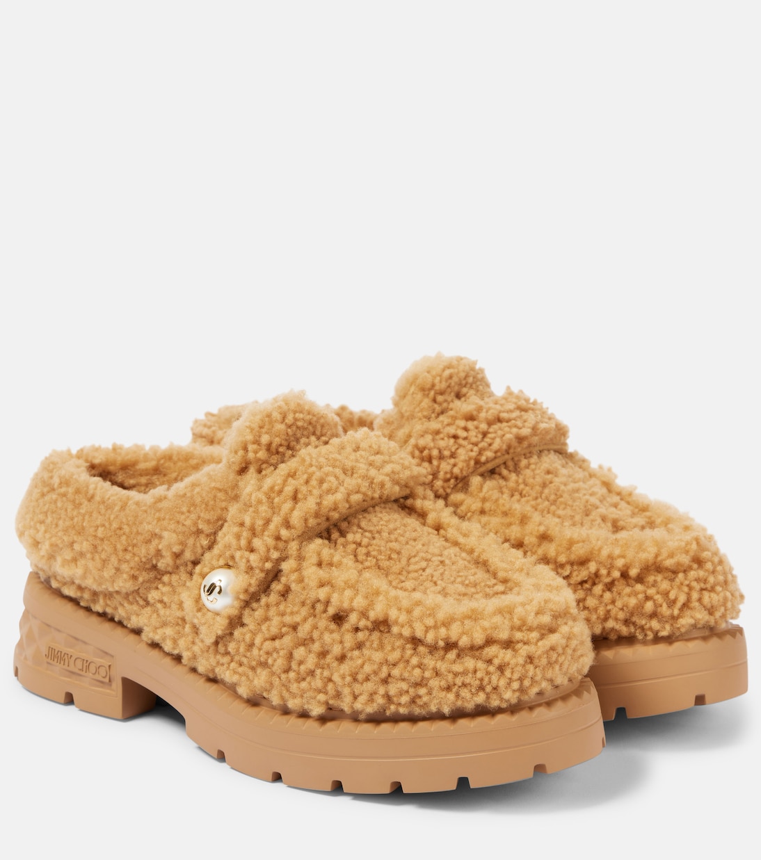 Mules Shea in shearling | Jimmy Choo
