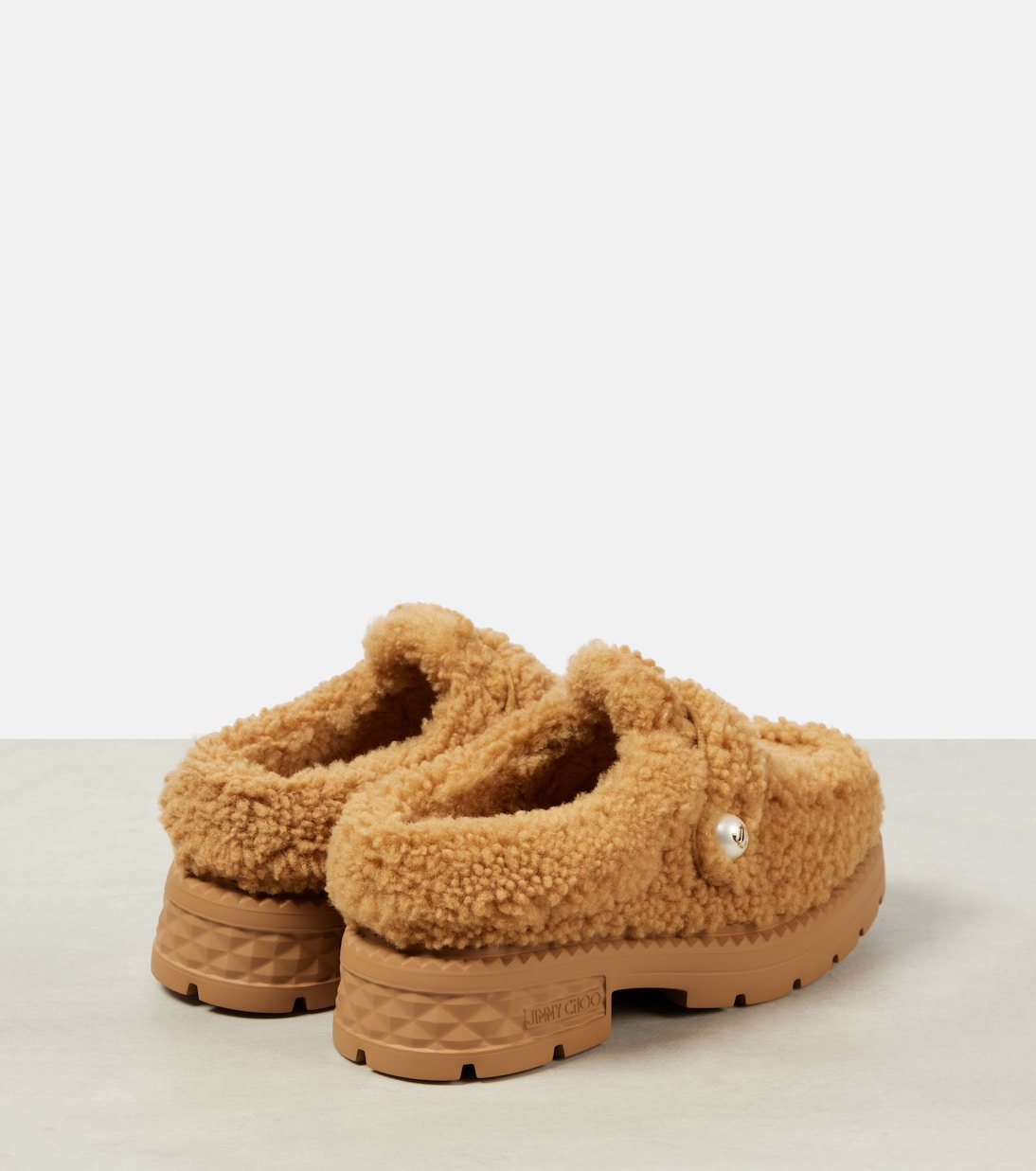 Mules Shea in shearling | Jimmy Choo
