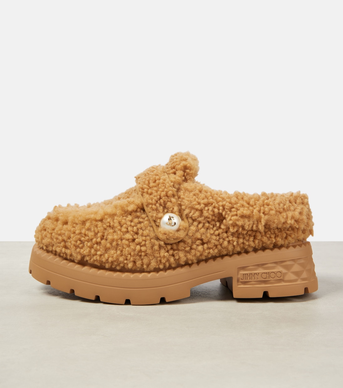 Mules Shea in shearling | Jimmy Choo