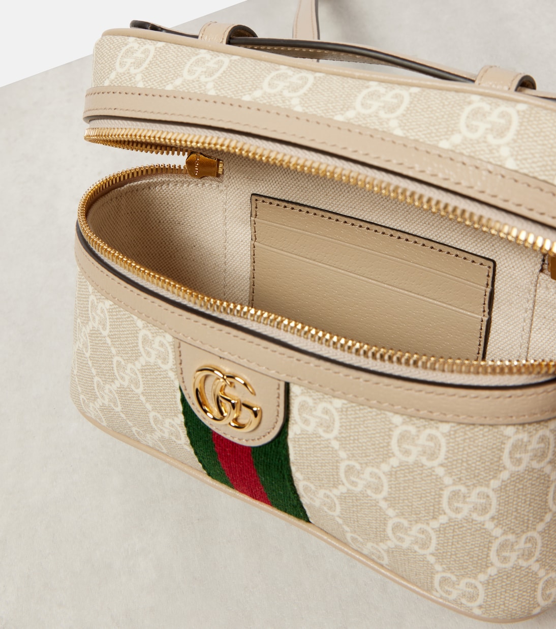 Schultertasche Ophidia Mini mit Leder | Gucci