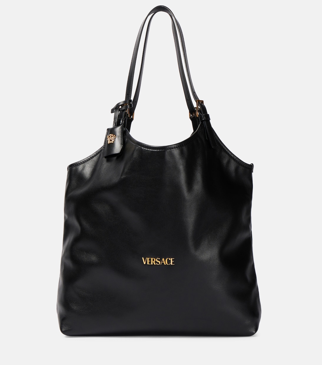 Versace black tote hotsell
