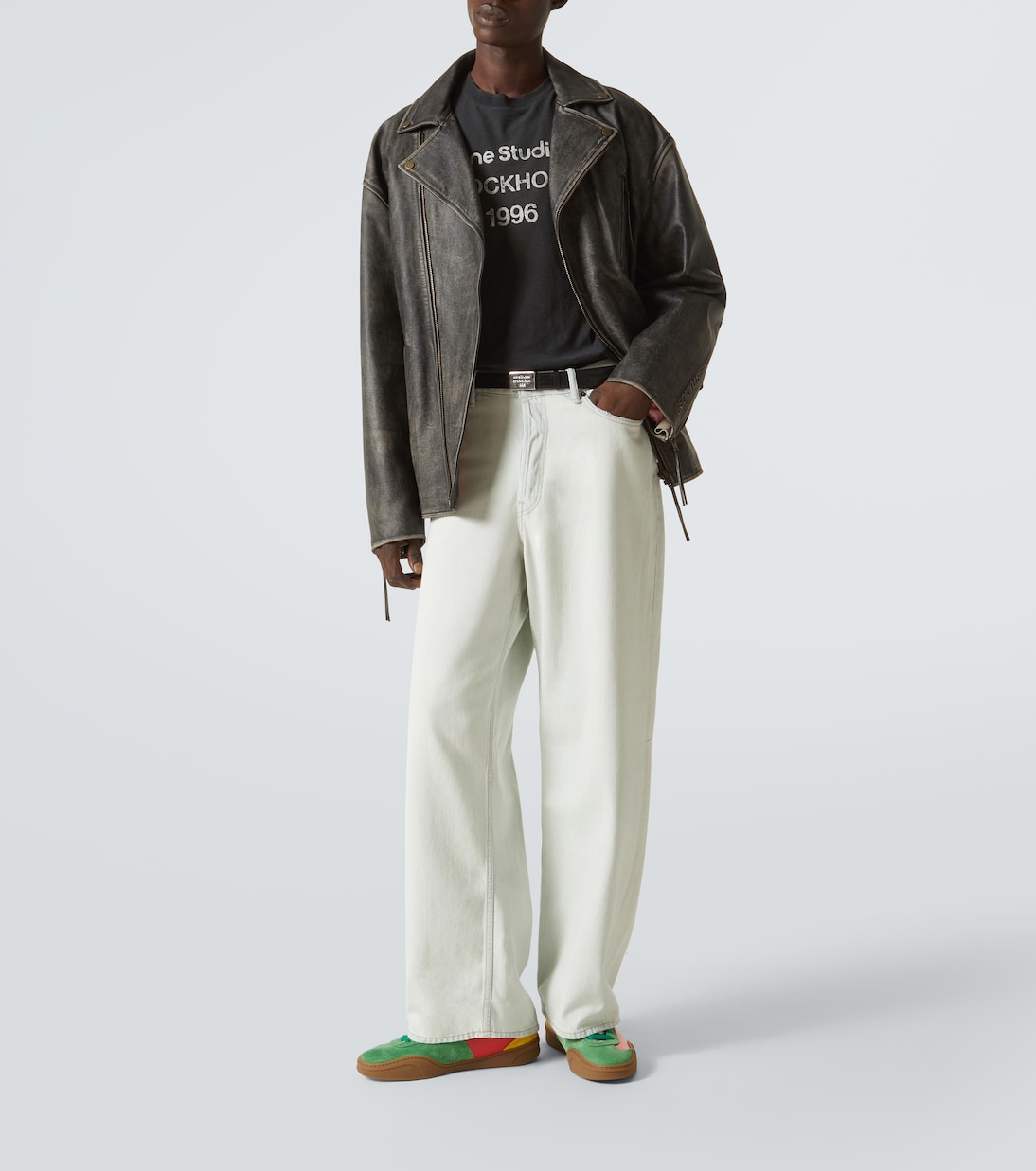 Sneakers in pelle e suede | Acne Studios