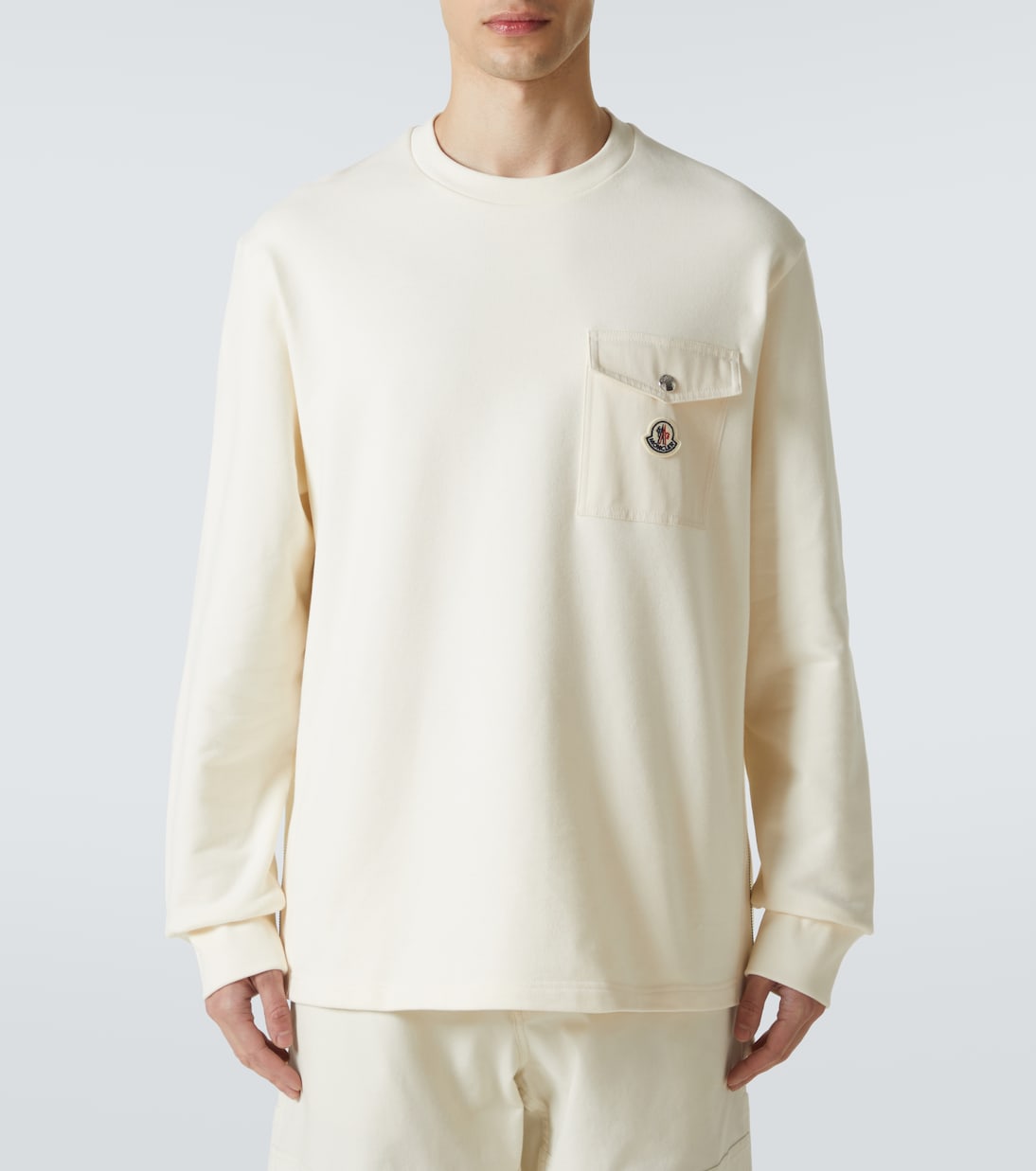 Sudadera en forro polar de algodón | Moncler