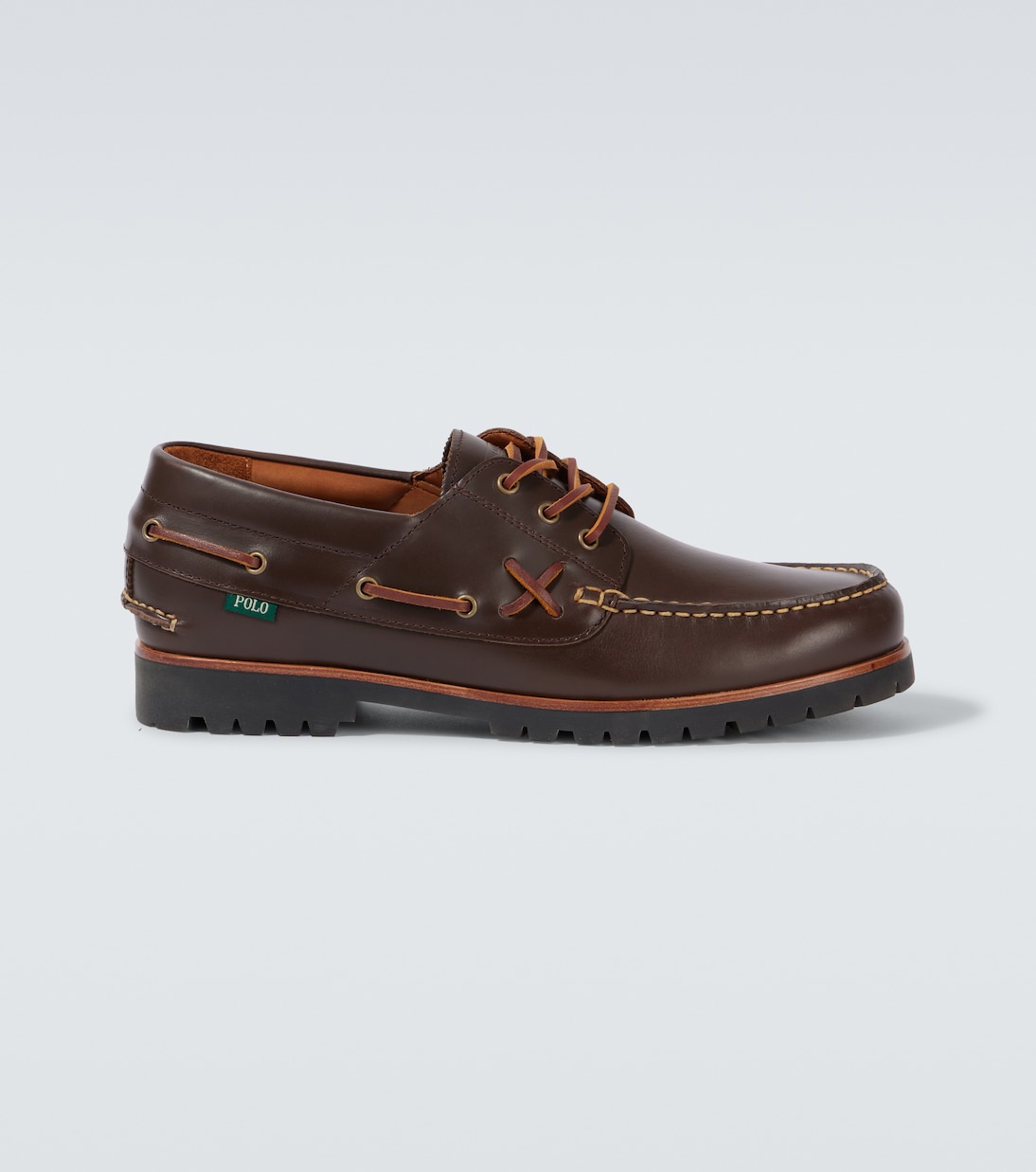 Chaussures bateau Ranger en cuir | Polo Ralph Lauren