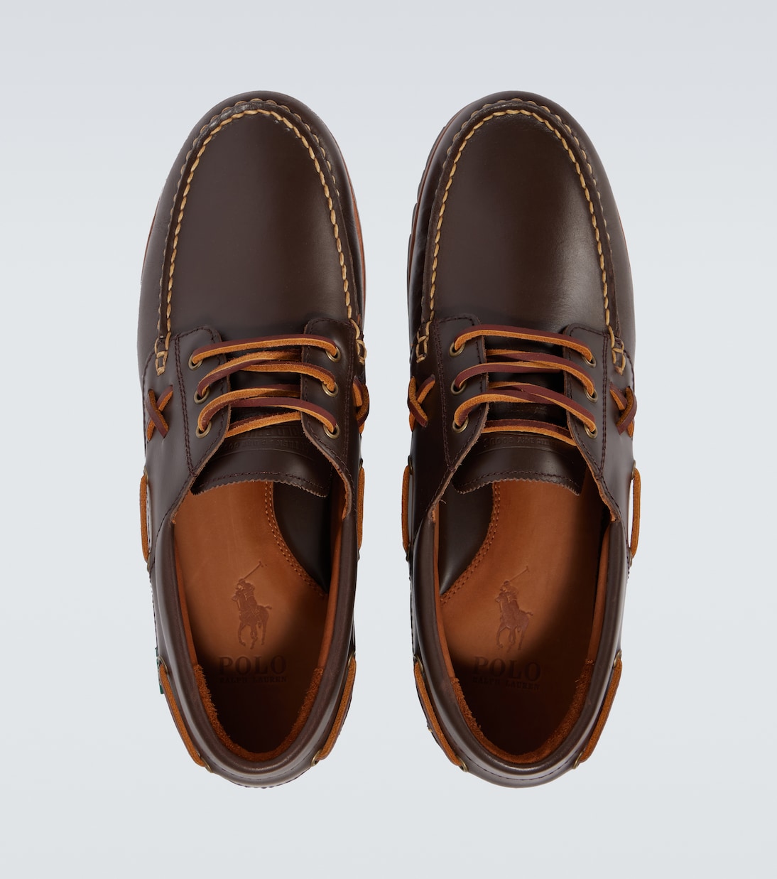 Chaussures bateau Ranger en cuir | Polo Ralph Lauren