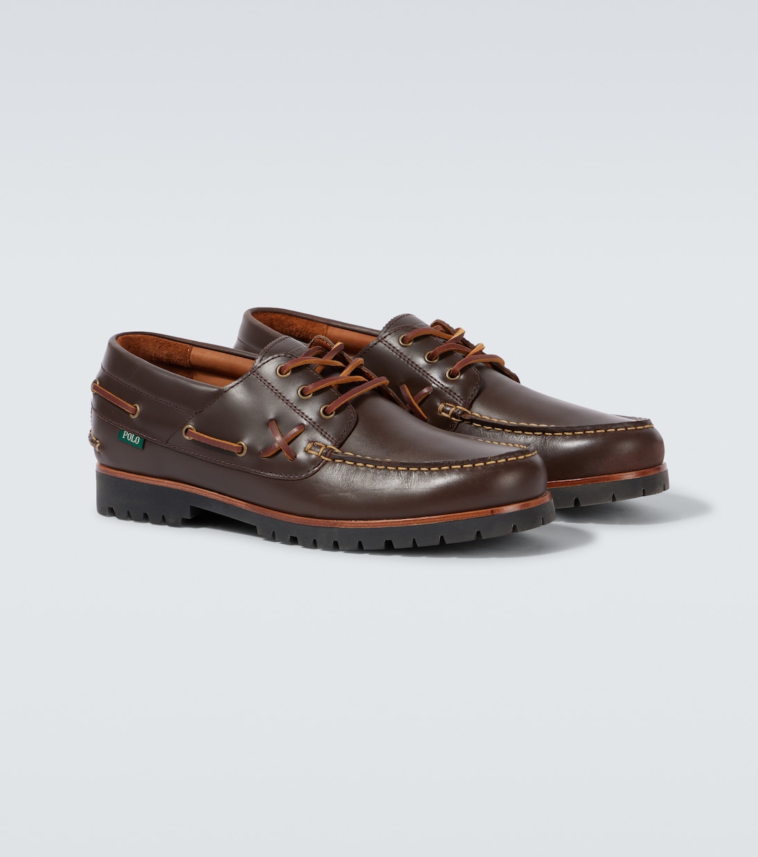 Chaussures bateau Ranger en cuir | Polo Ralph Lauren