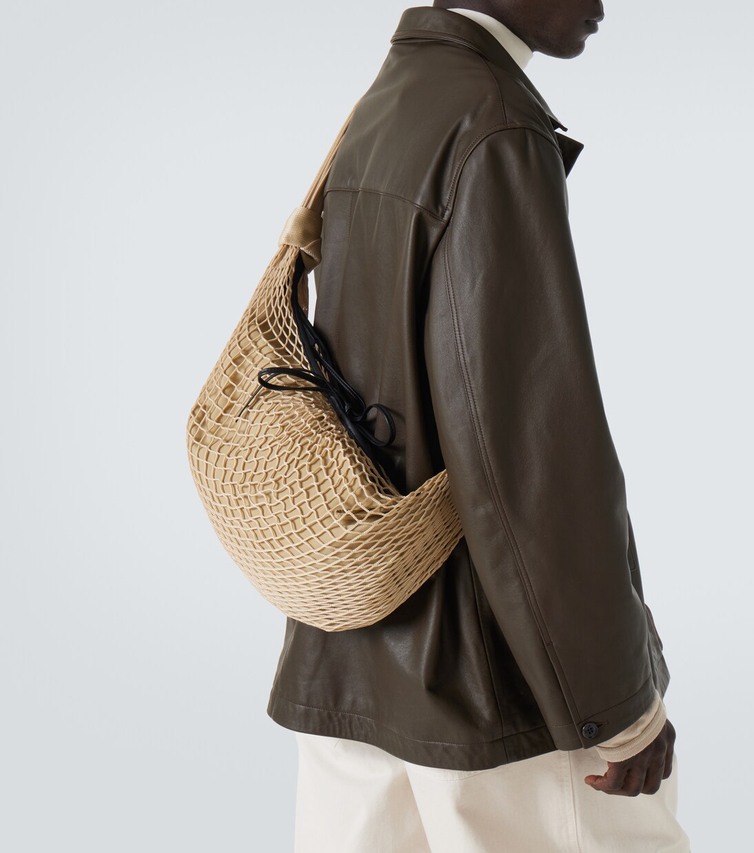 x Filt - Borsa a spalla Croissant in canvas | Lemaire