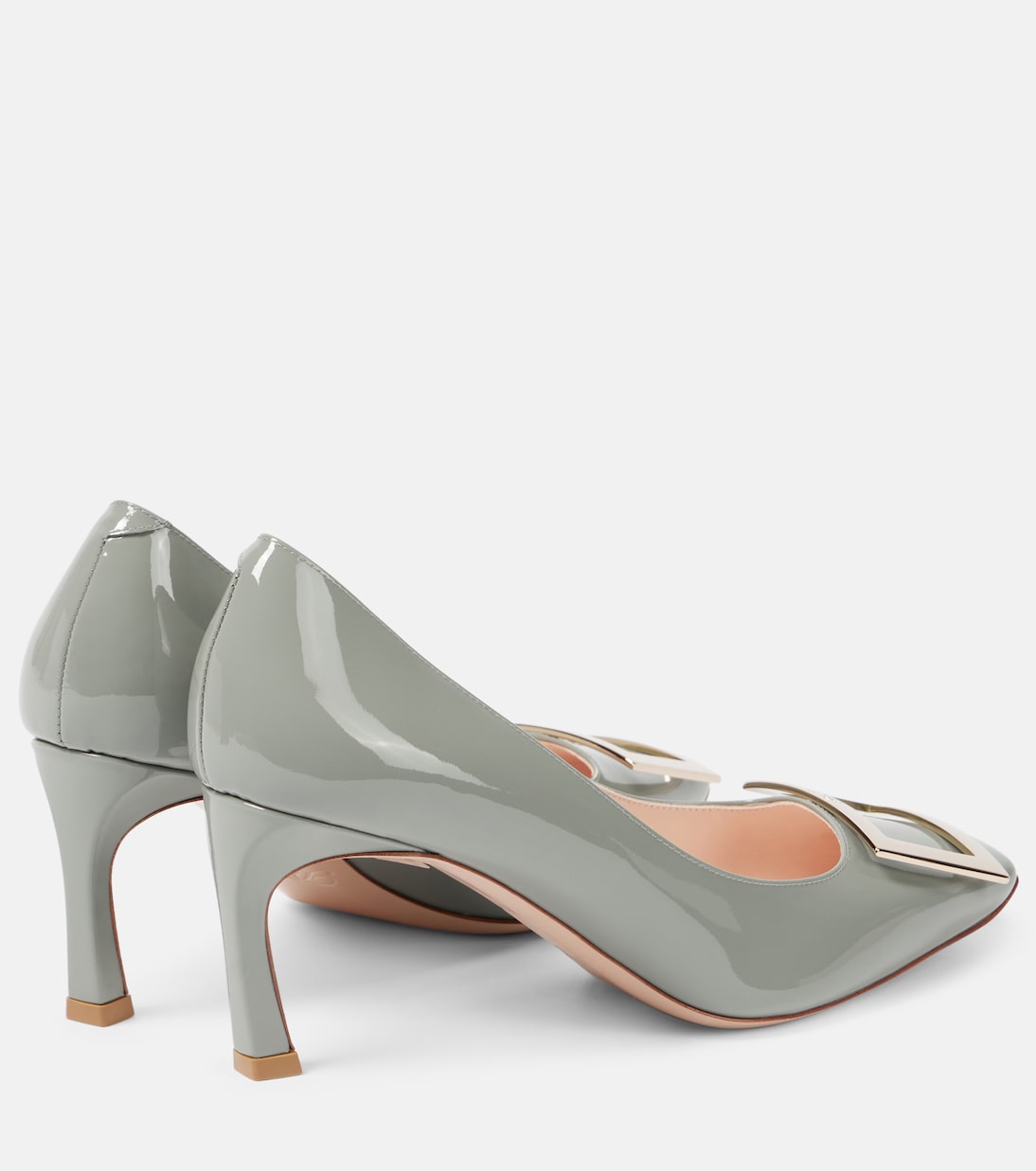 Trompette 70 patent leather pumps | Roger Vivier