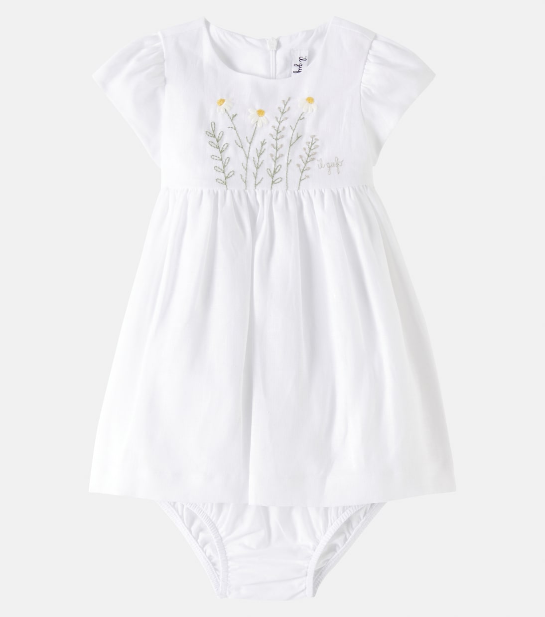 Baby - Abito in lino | Il Gufo