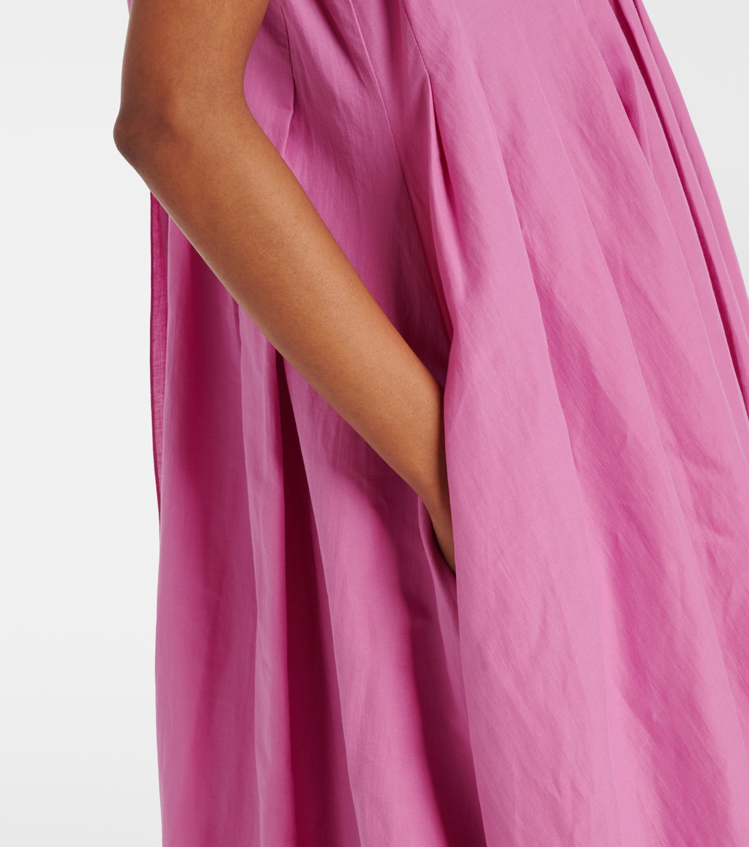 Abito lungo Piega in ramia e cotone | 'S Max Mara