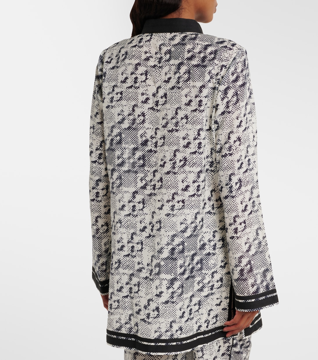 Tunique imprimée en soie et coton | Tory Burch