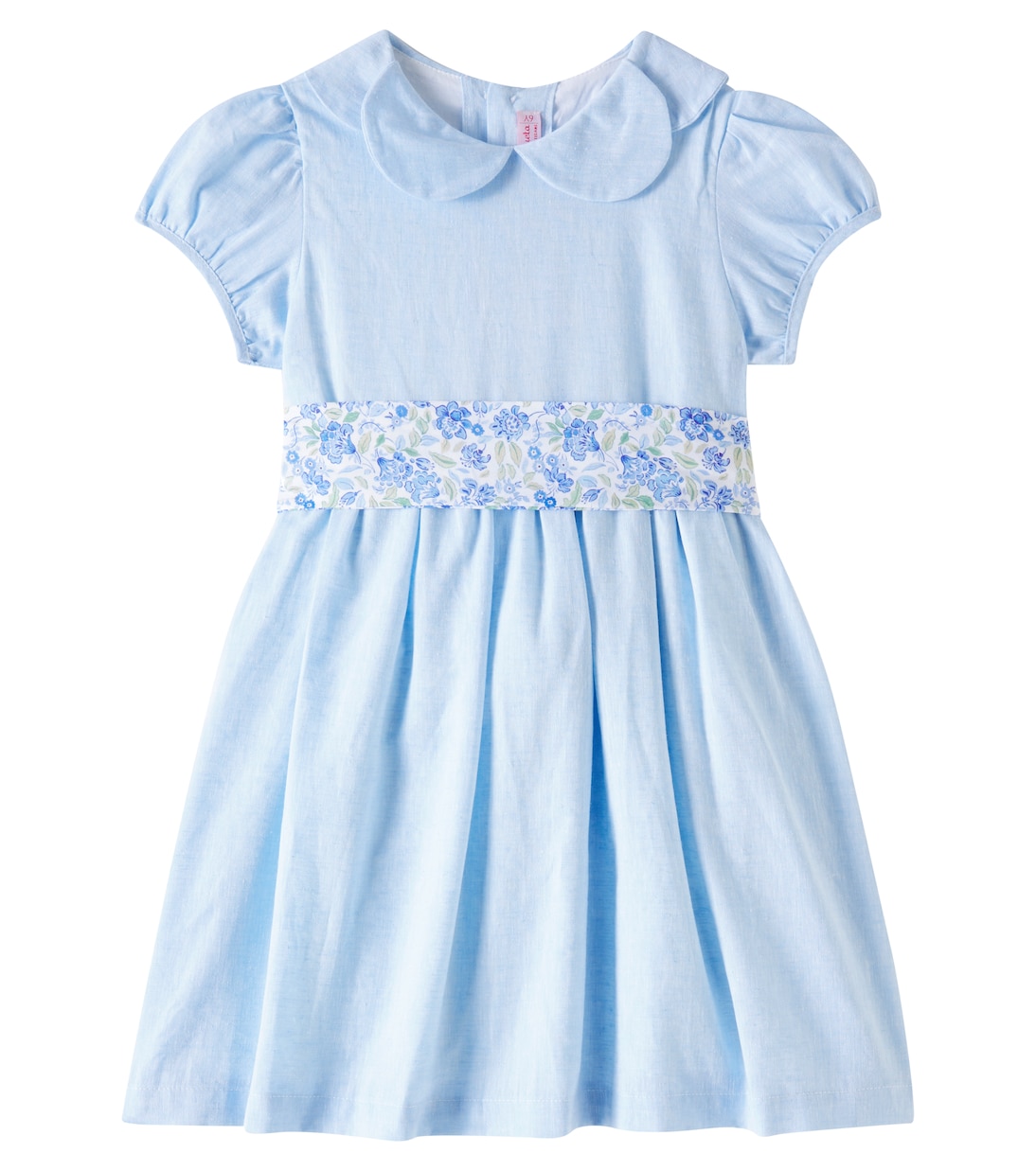 Kleid Madeira aus Baumwolle und Leinen | La Coqueta