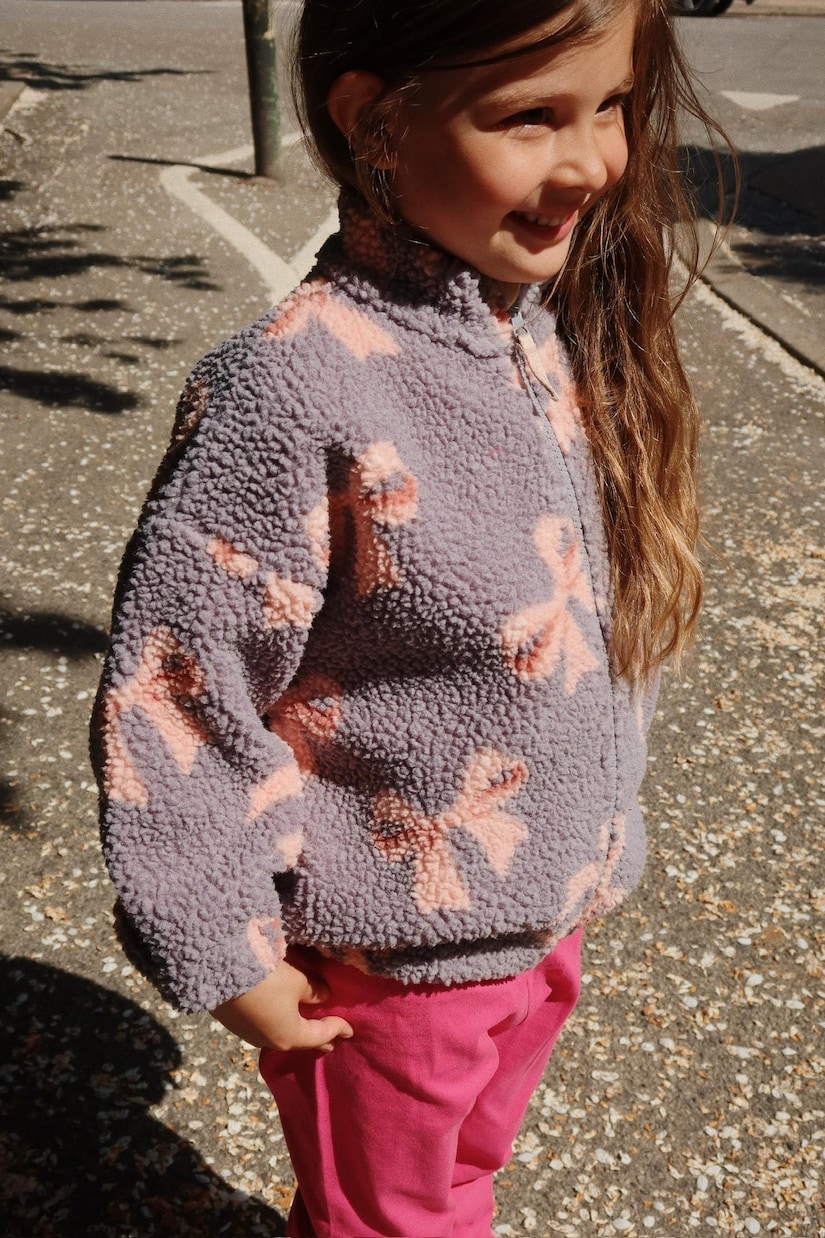Jodi printed teddy jacket | Konges Sløjd
