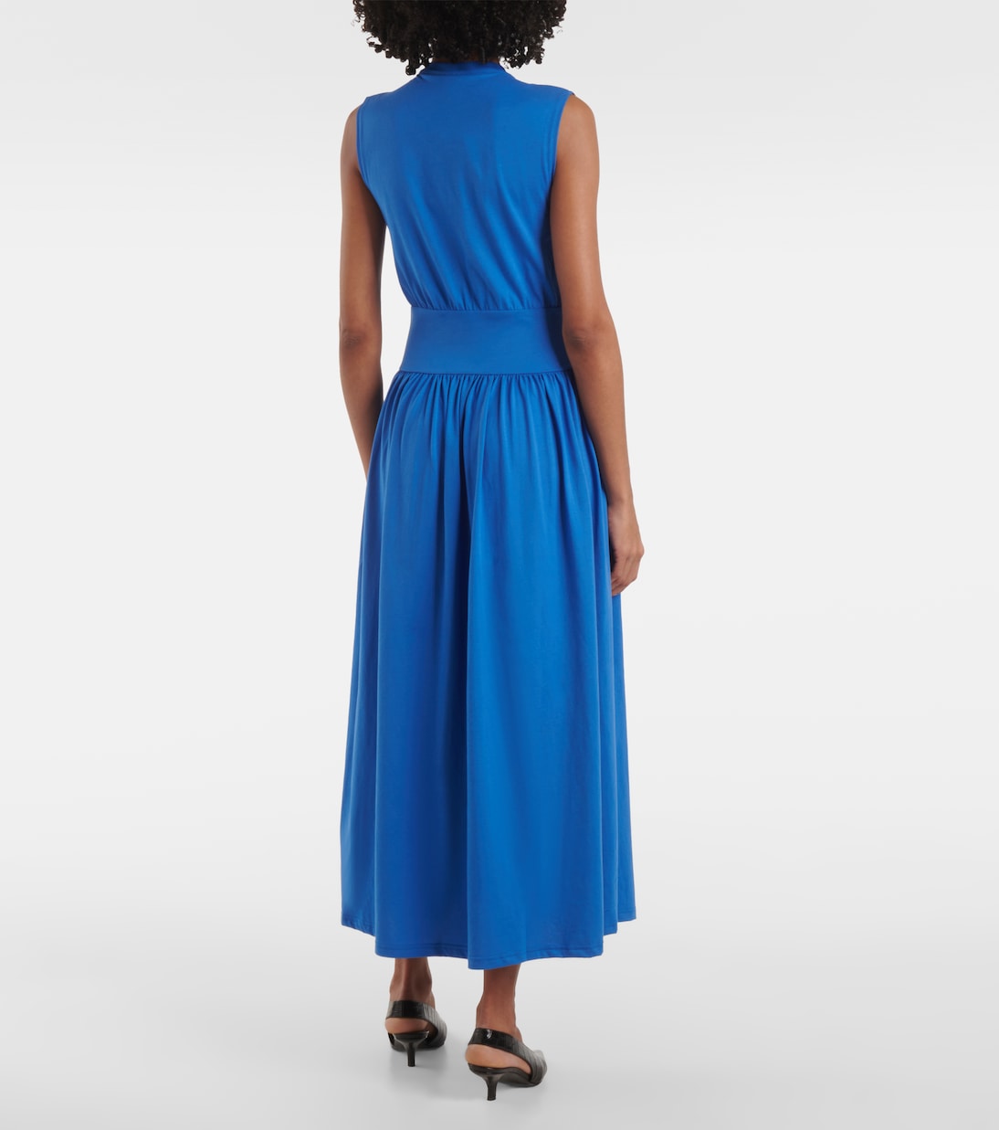 Abito midi in jersey di cotone | Toteme