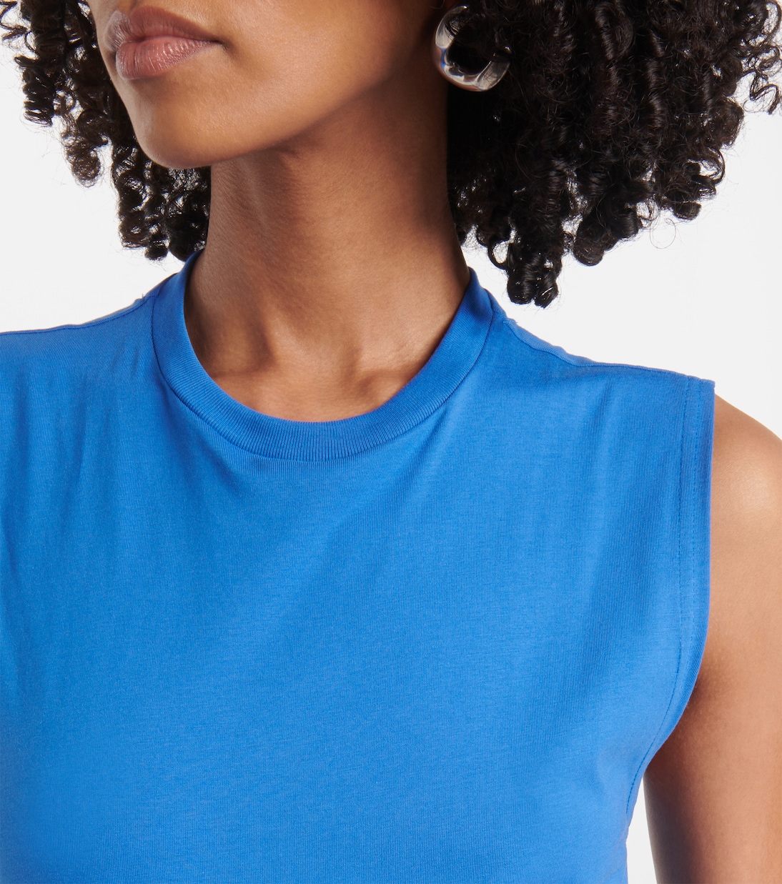 Abito midi in jersey di cotone | Toteme