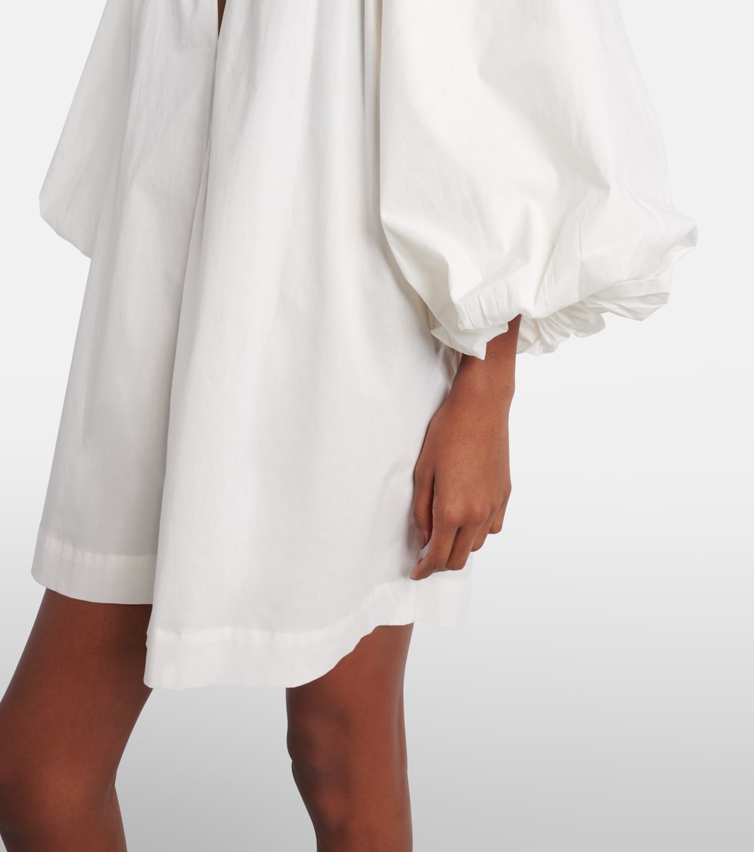 Cotton-blend minidress | Adriana Degreas