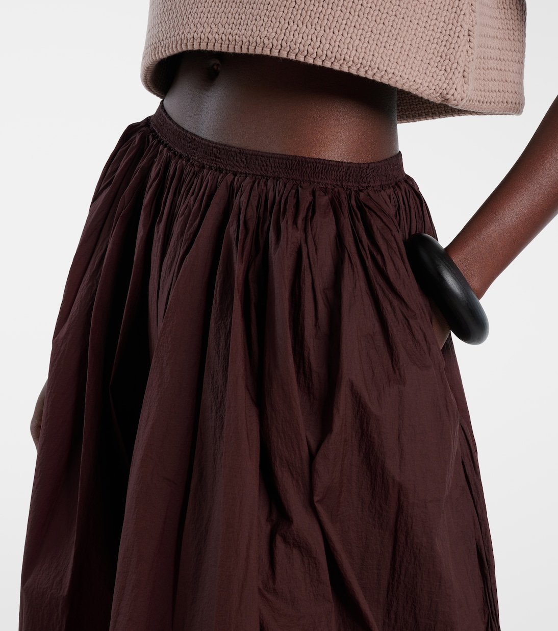 Draped balloon pants  | Alaïa