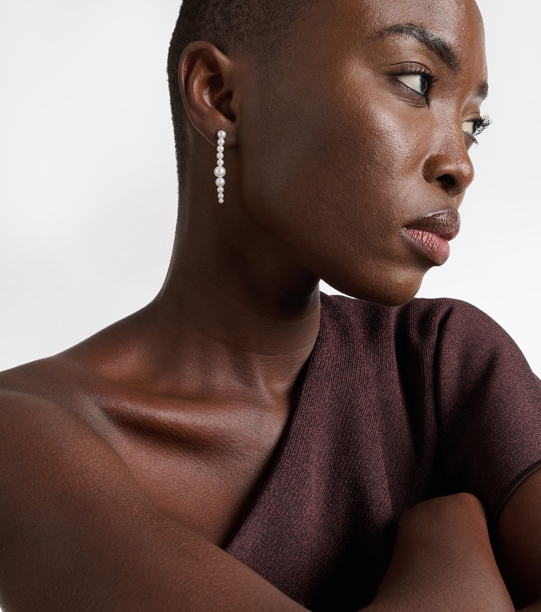 Sienna Moon 14kt gold drop earrings with pearls | Sophie Bille Brahe