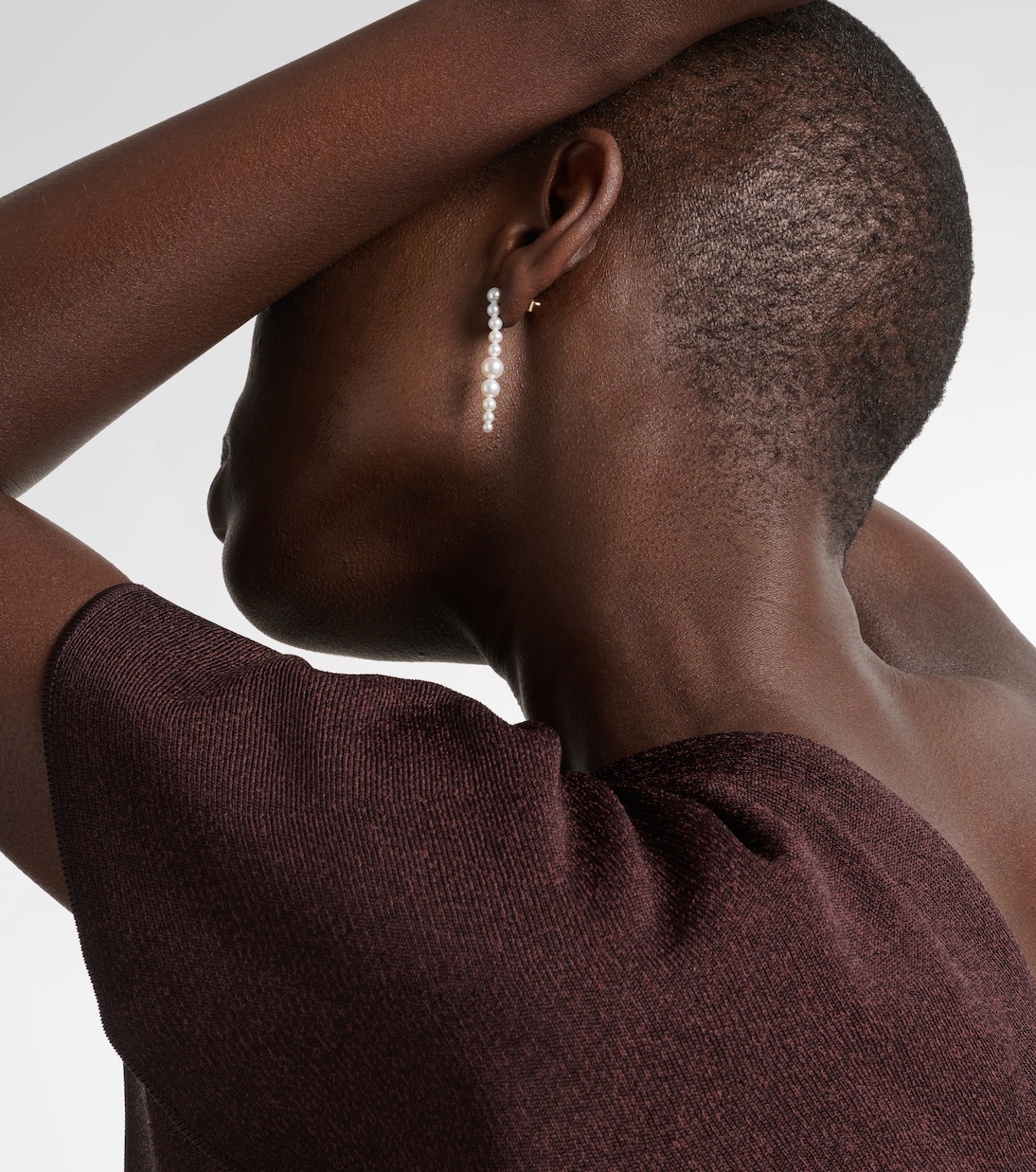Sienna Moon 14kt gold drop earrings with pearls | Sophie Bille Brahe
