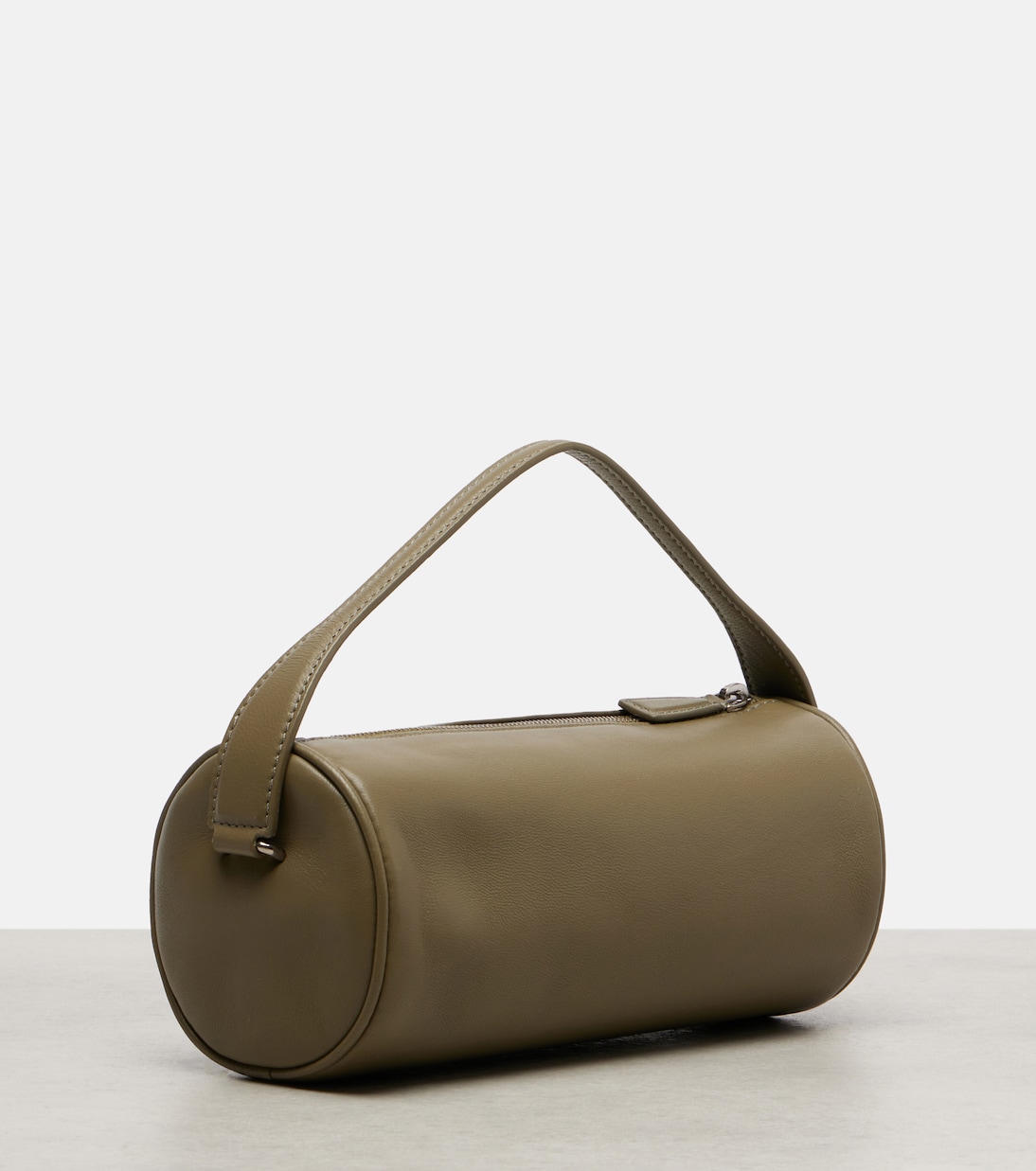Round 90's leather tote bag | The Row