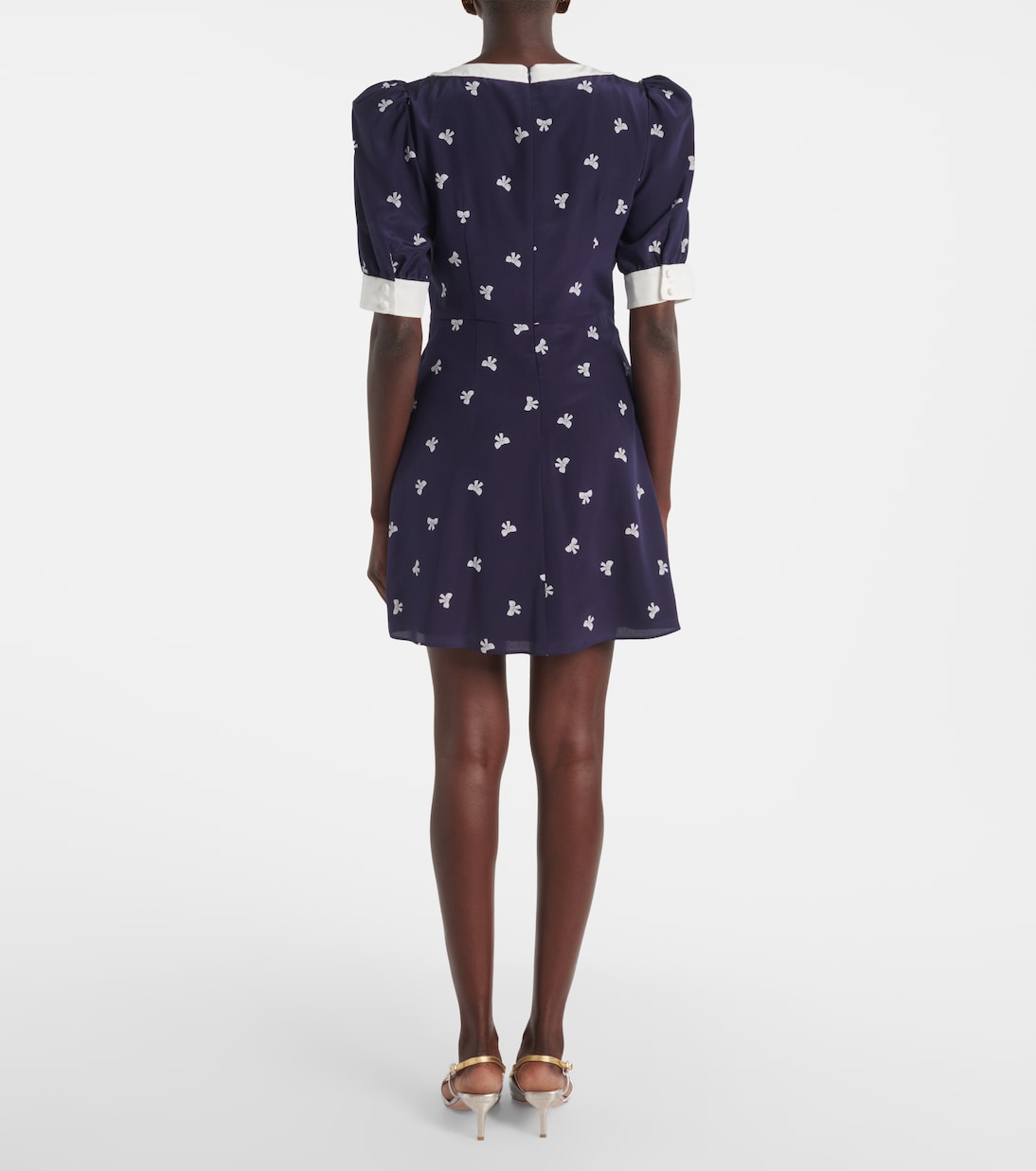 Robe en soie à pois | Alessandra Rich