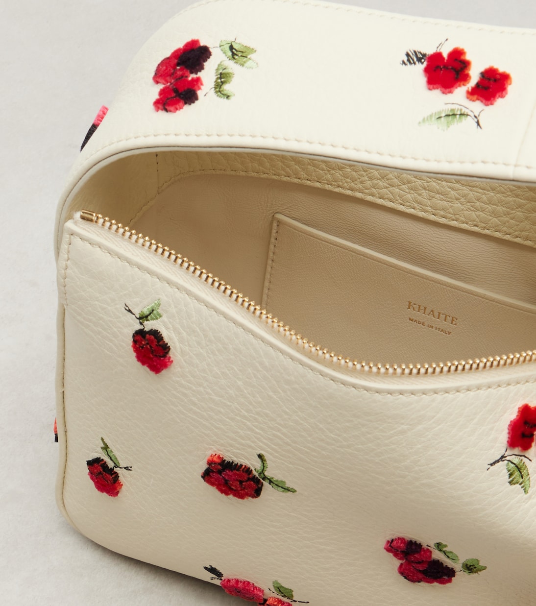 Elena Small leather shoulder bag | Khaite