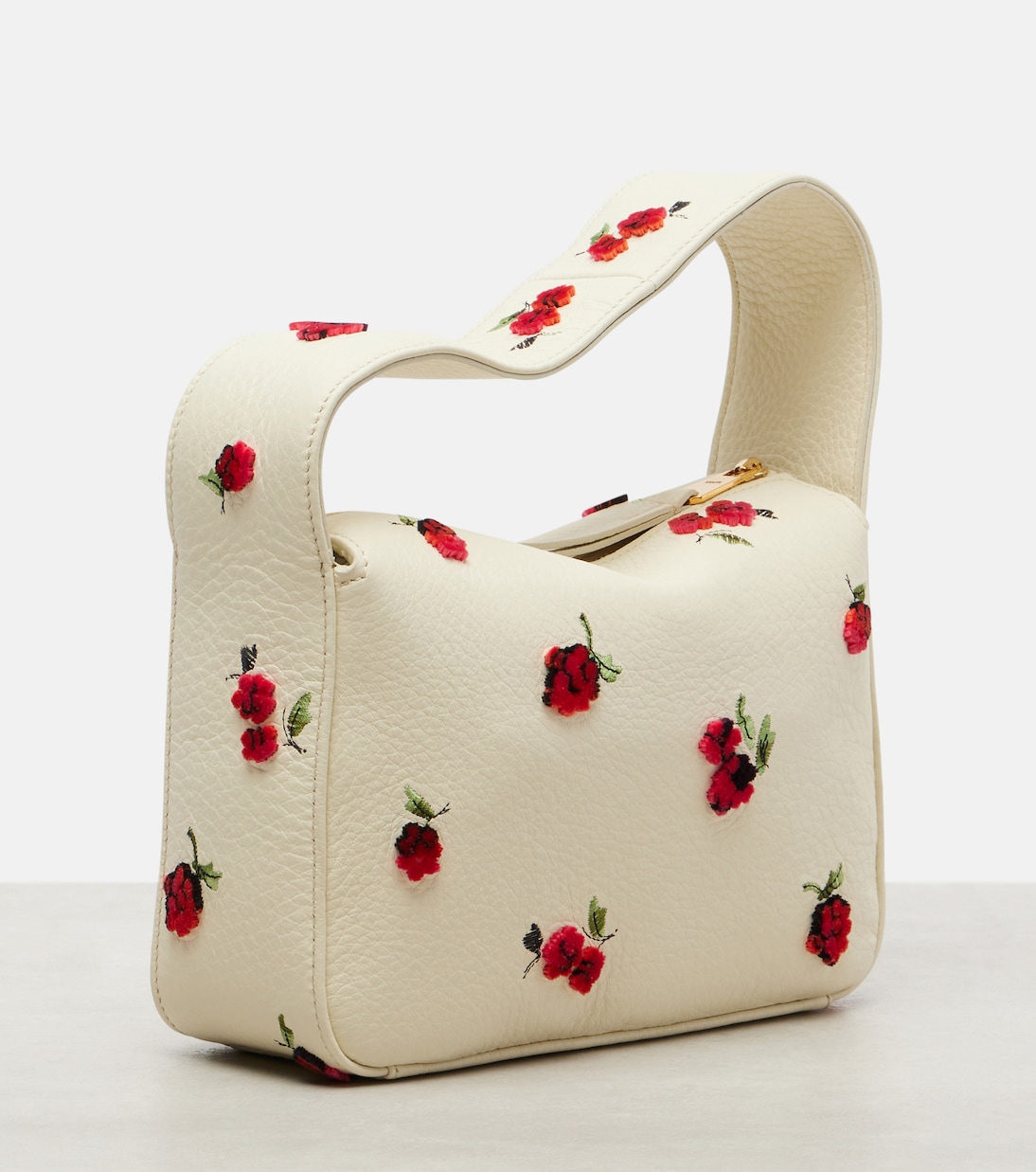 Elena Small leather shoulder bag | Khaite