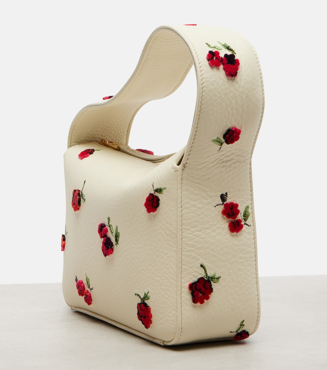 Elena Small leather shoulder bag | Khaite