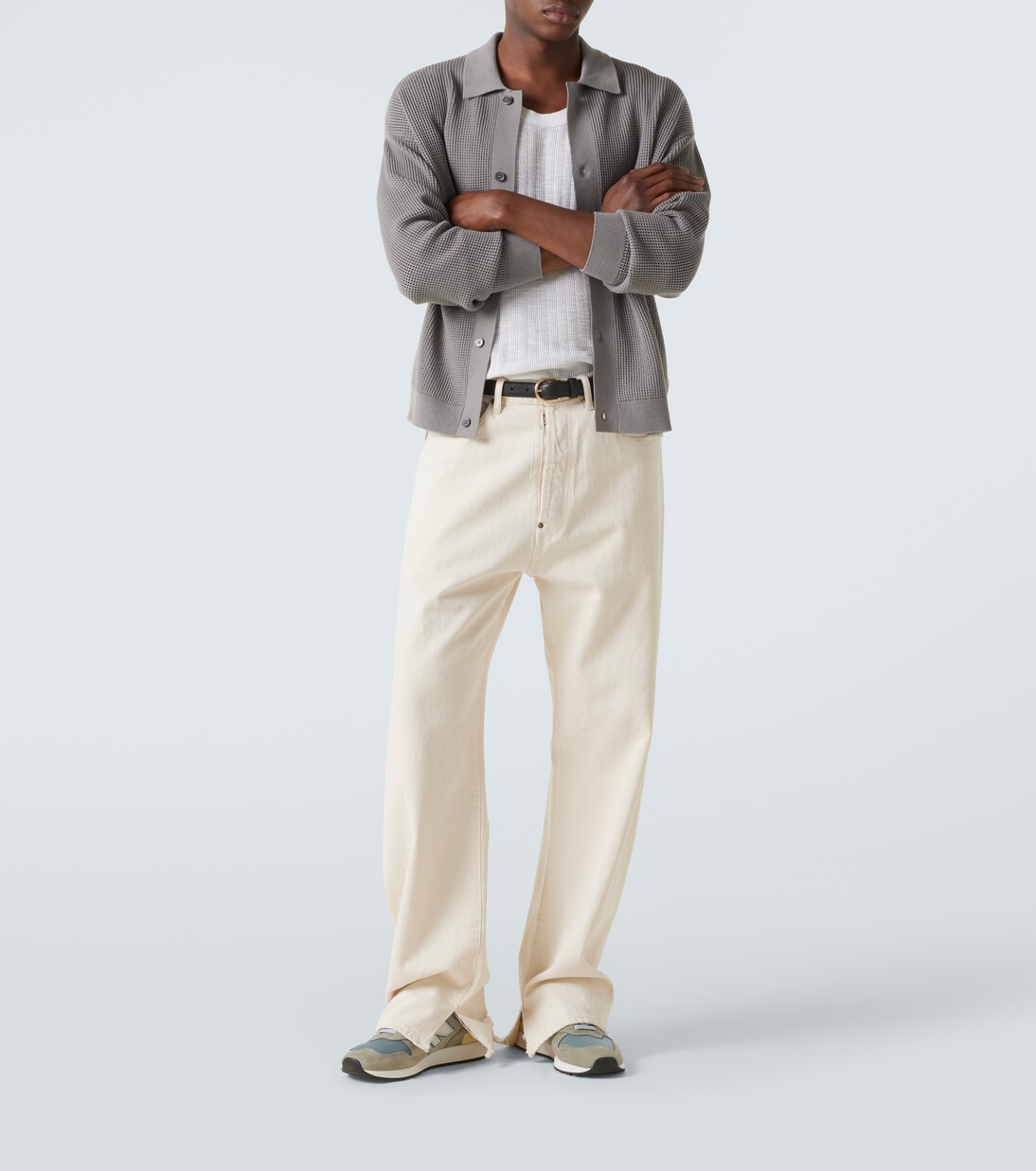Made In USA 1300JP suede-trimmed sneakers | New Balance