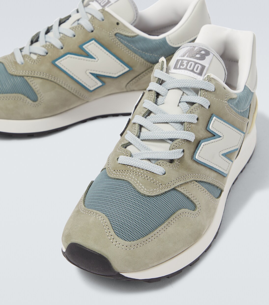 Made In USA 1300JP suede-trimmed sneakers | New Balance