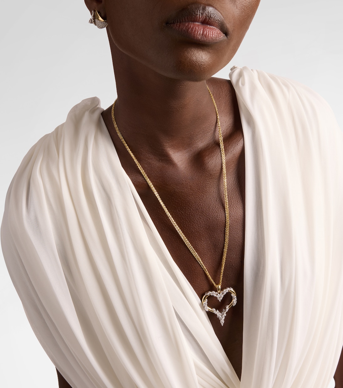 Halskette Golden Strada aus 18kt Gelbgold mit Diamanten | Yeprem