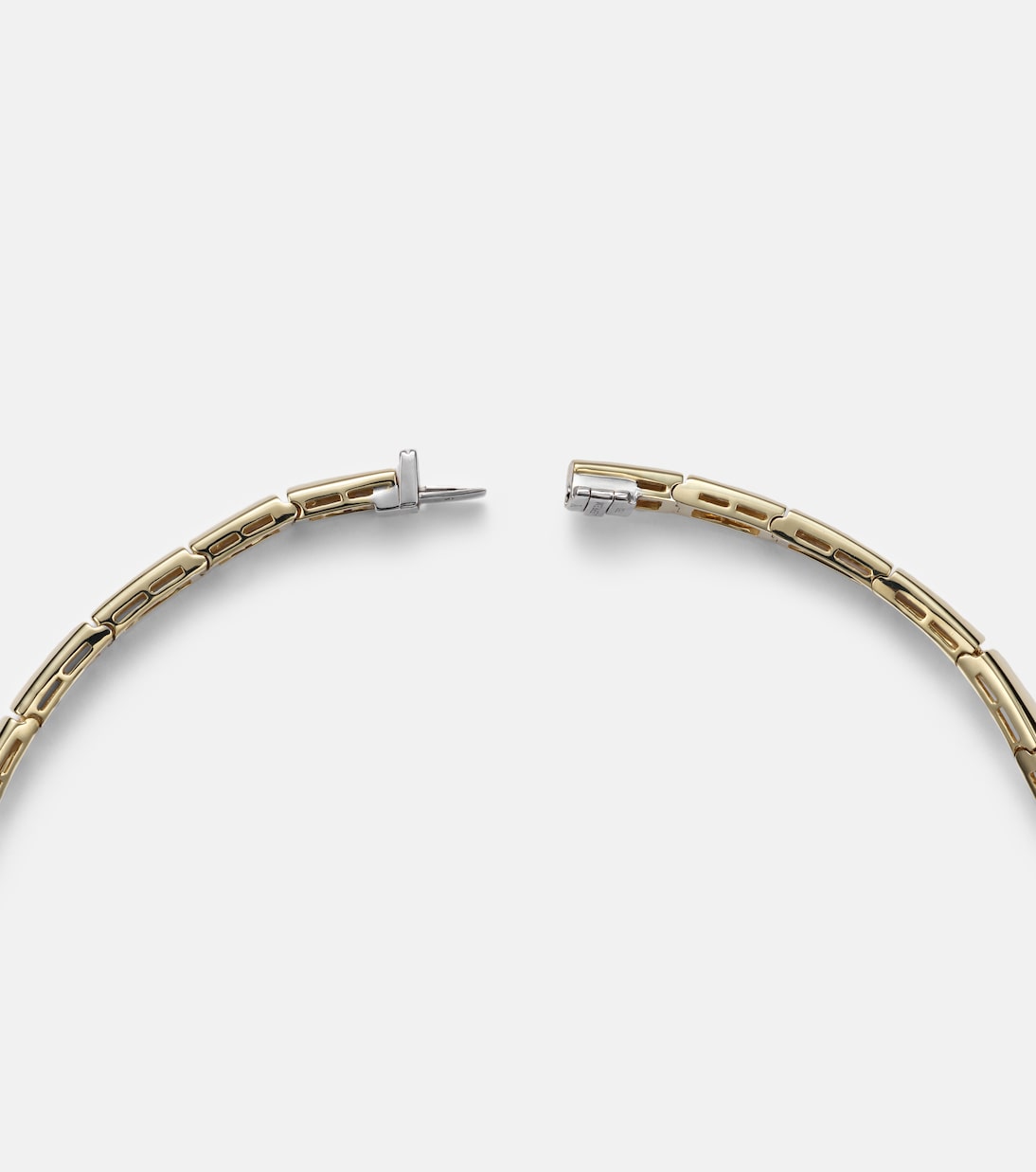 Golden Strada 18kt gold necklace with diamonds | Yeprem