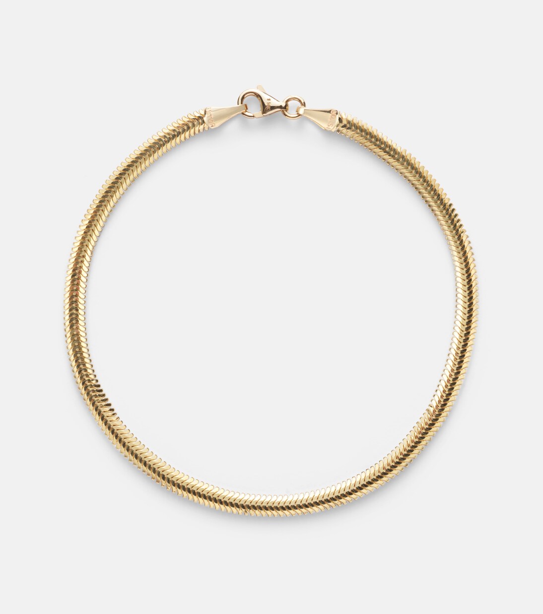 Armband Serpentine aus 14kt Gelbgold | Stone and Strand