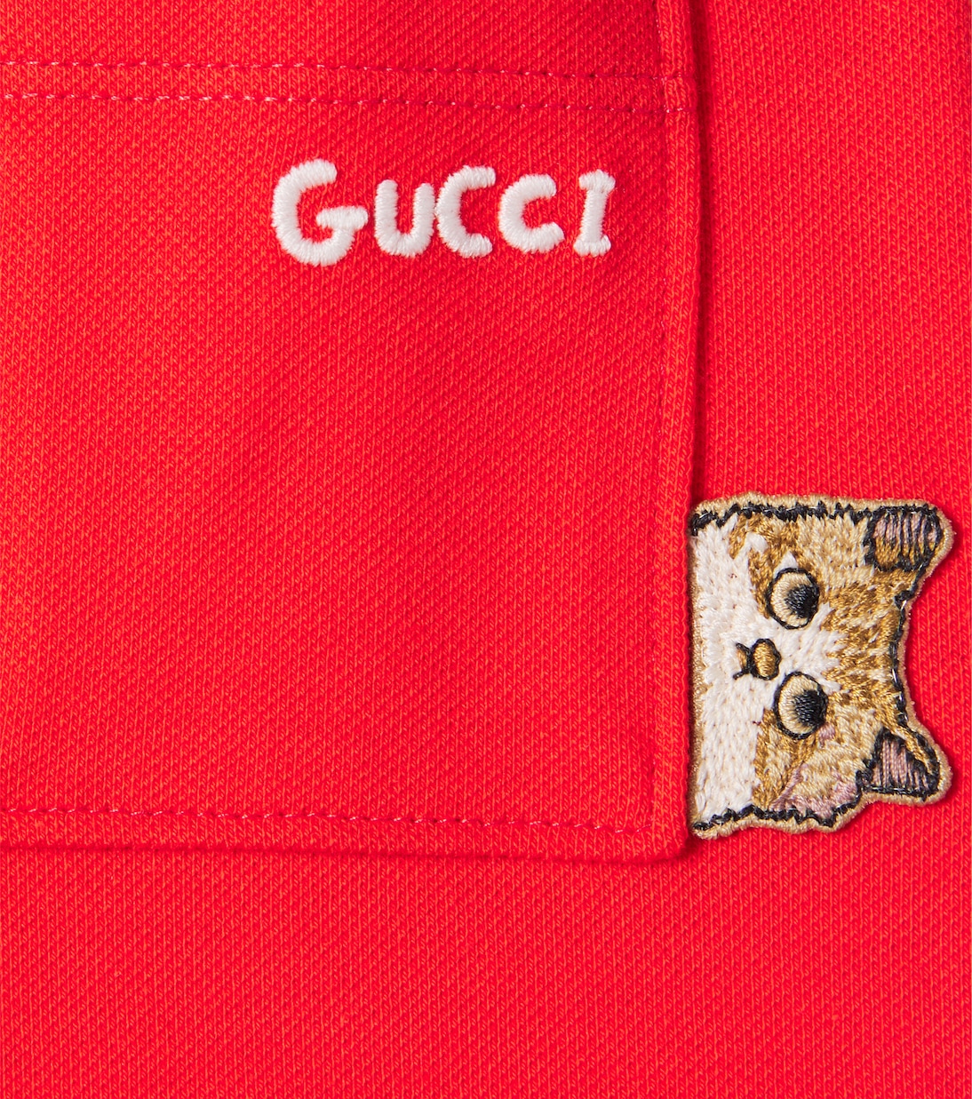 Baby embroidered cotton-blend shorts | Gucci Kids