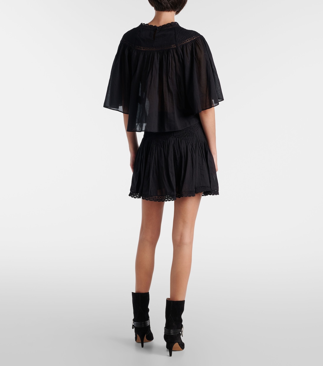 Blusa Garia de algodón con encaje | Marant Etoile