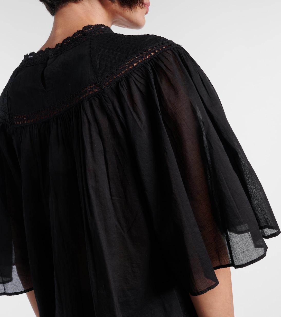 Blusa Garia de algodón con encaje | Marant Etoile