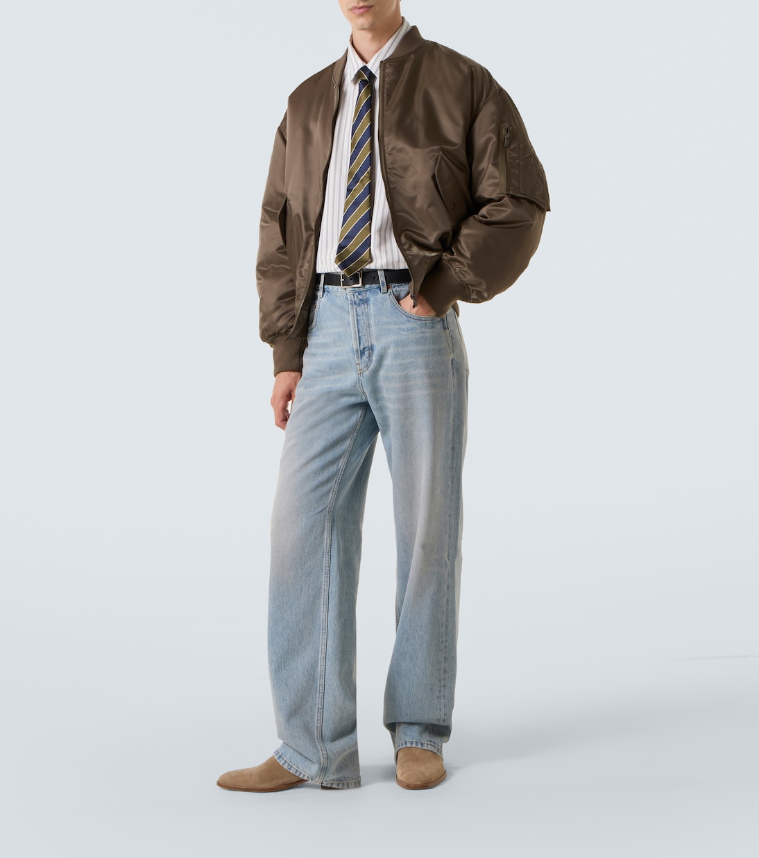 Bomberjacke aus Twill | Saint Laurent