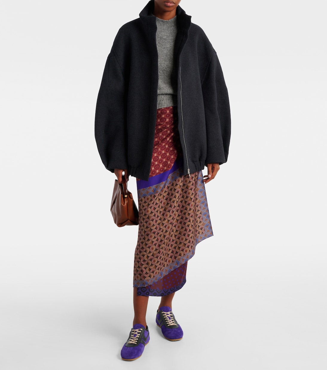 Sneakers aus Veloursleder | Dries Van Noten