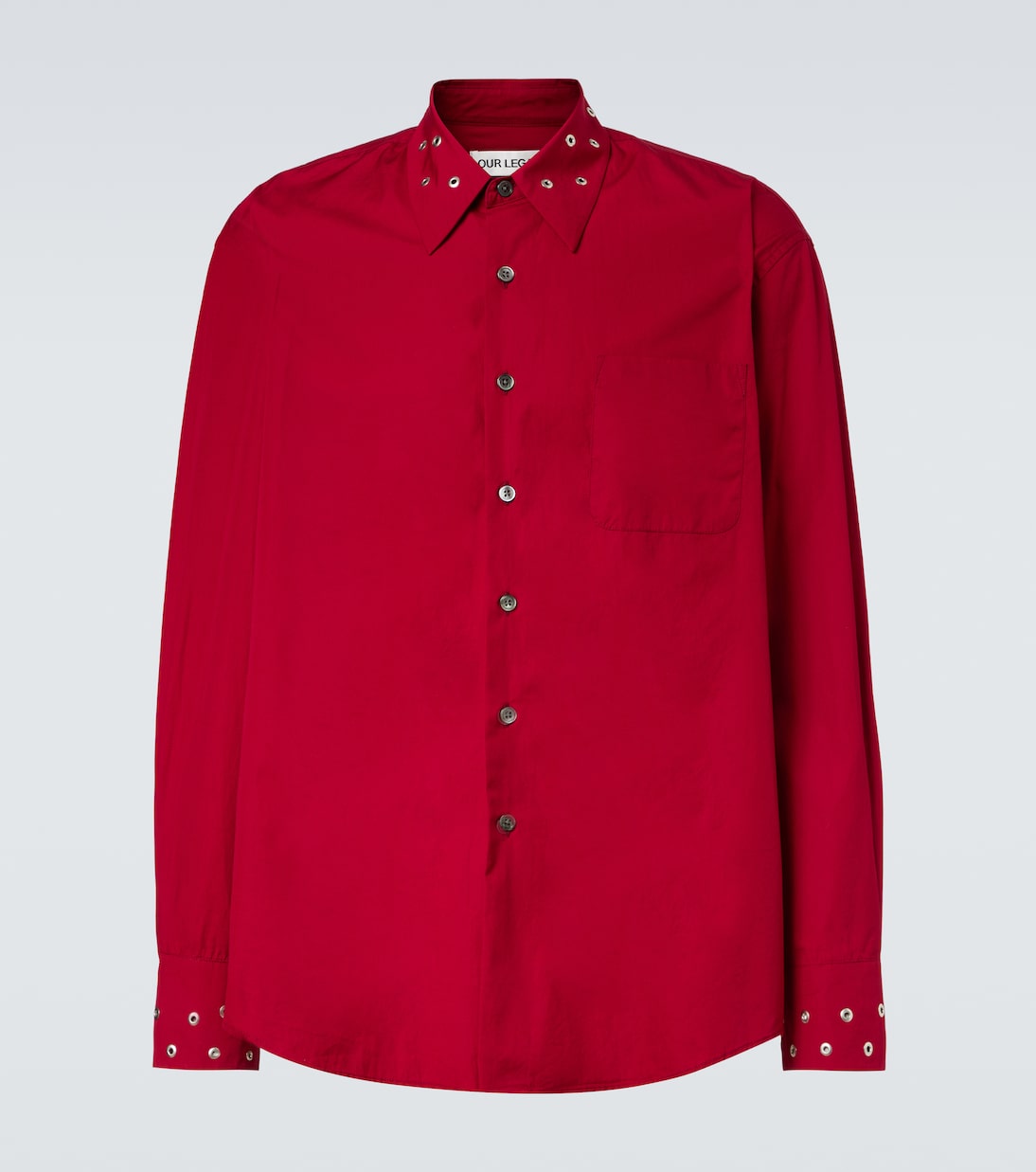 Above embellished cotton poplin shirt | Our Legacy