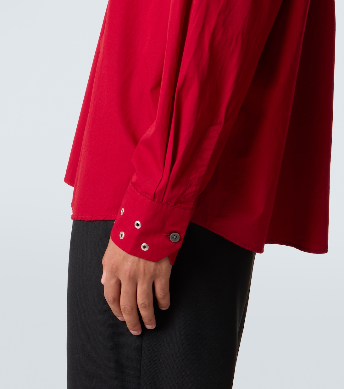 Above embellished cotton poplin shirt | Our Legacy