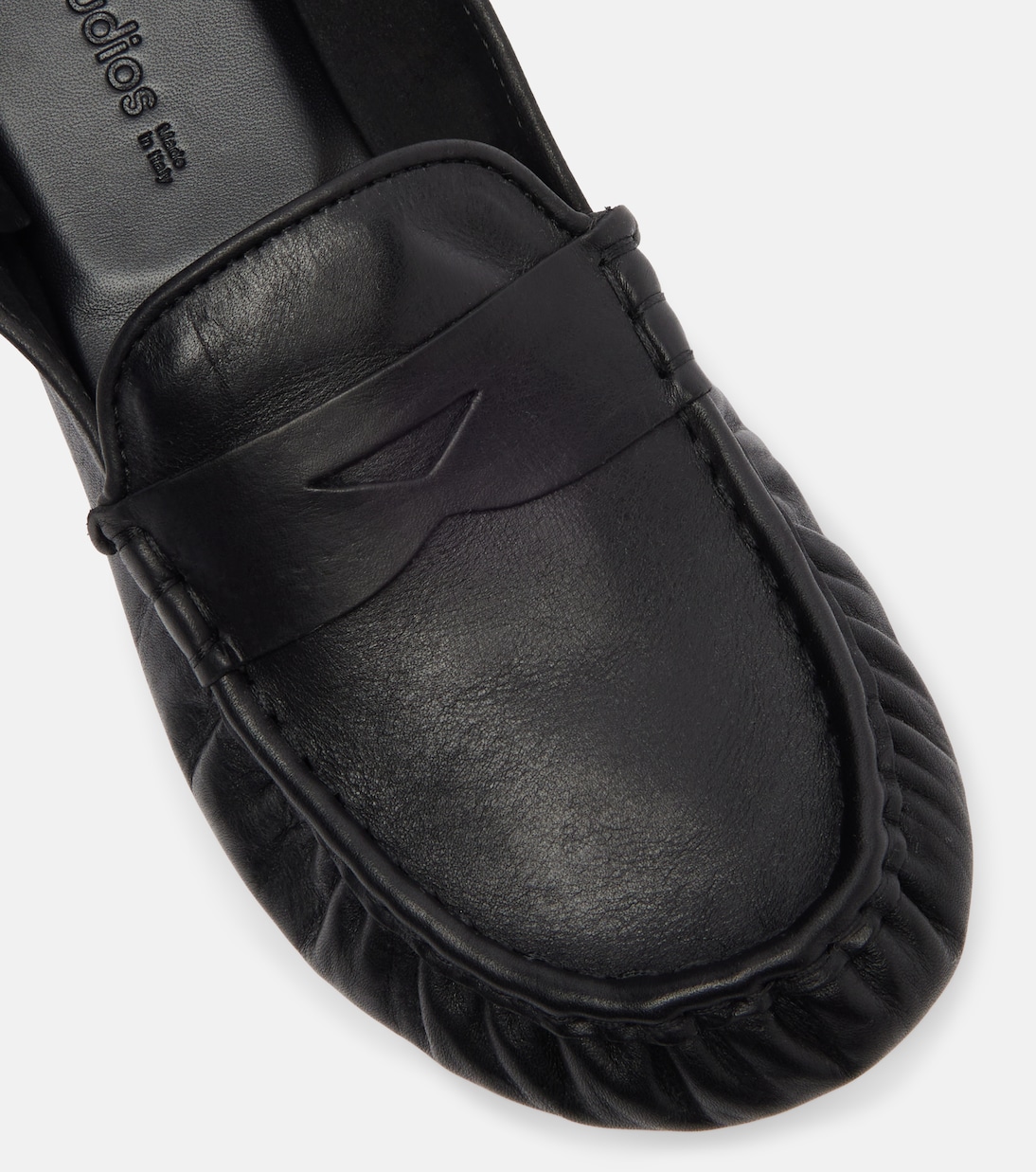 Leather penny loafers | Acne Studios