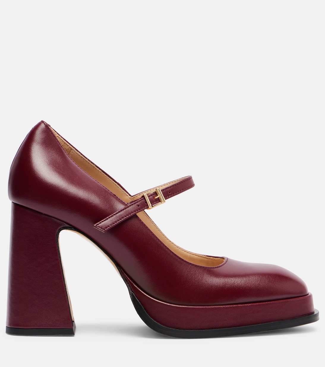 Casilda leather Mary Jane pumps | Souliers Martinez