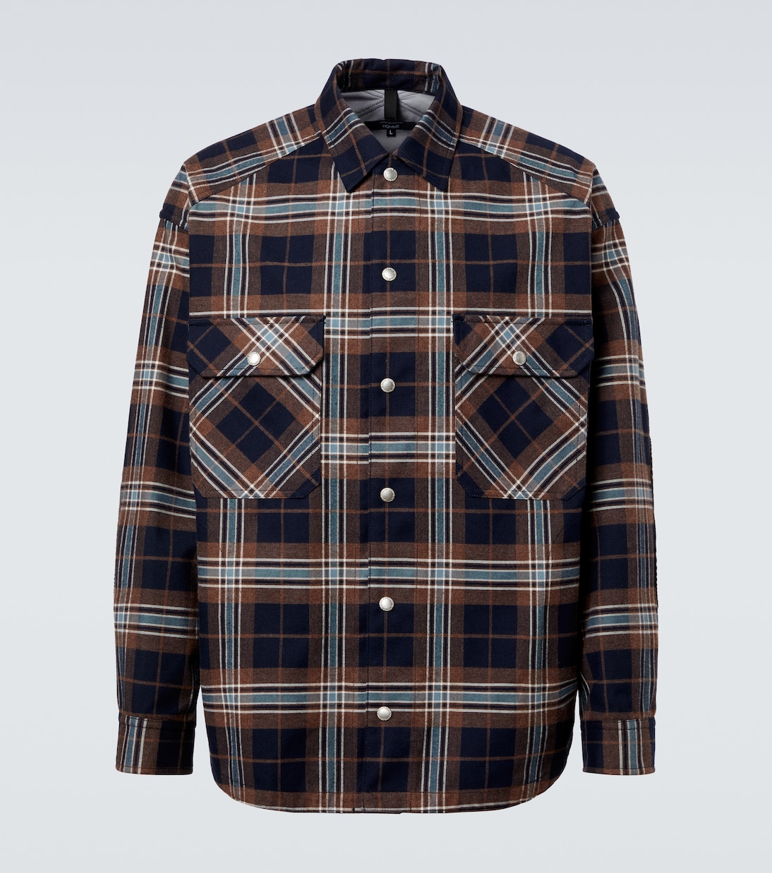 Plaid cotton overshirt | Comme des Garçons Homme
