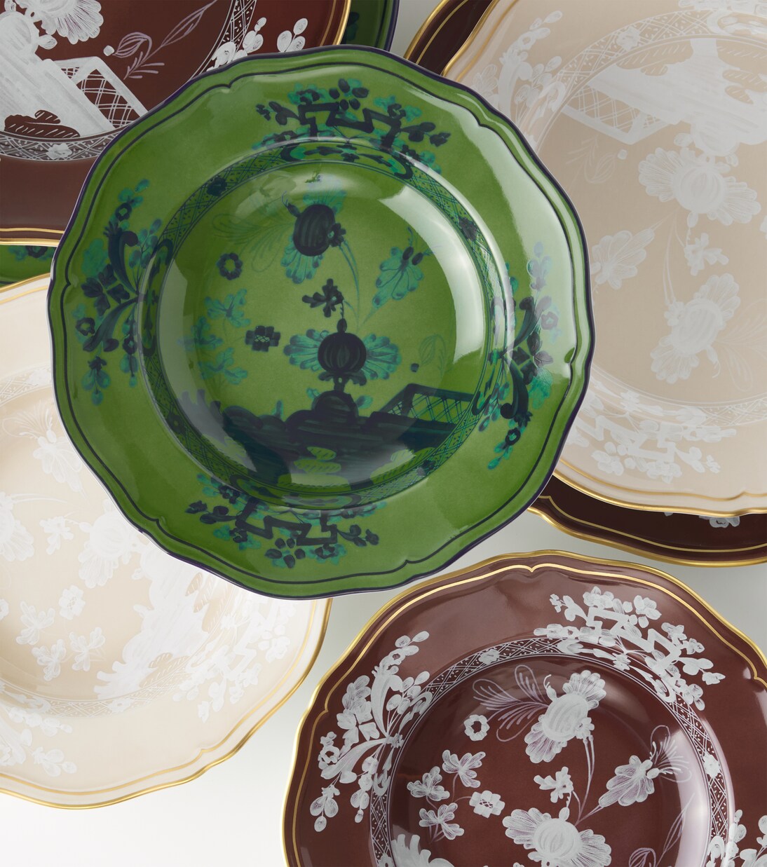 Oriente Italiano porcelain soup plate | Ginori 1735