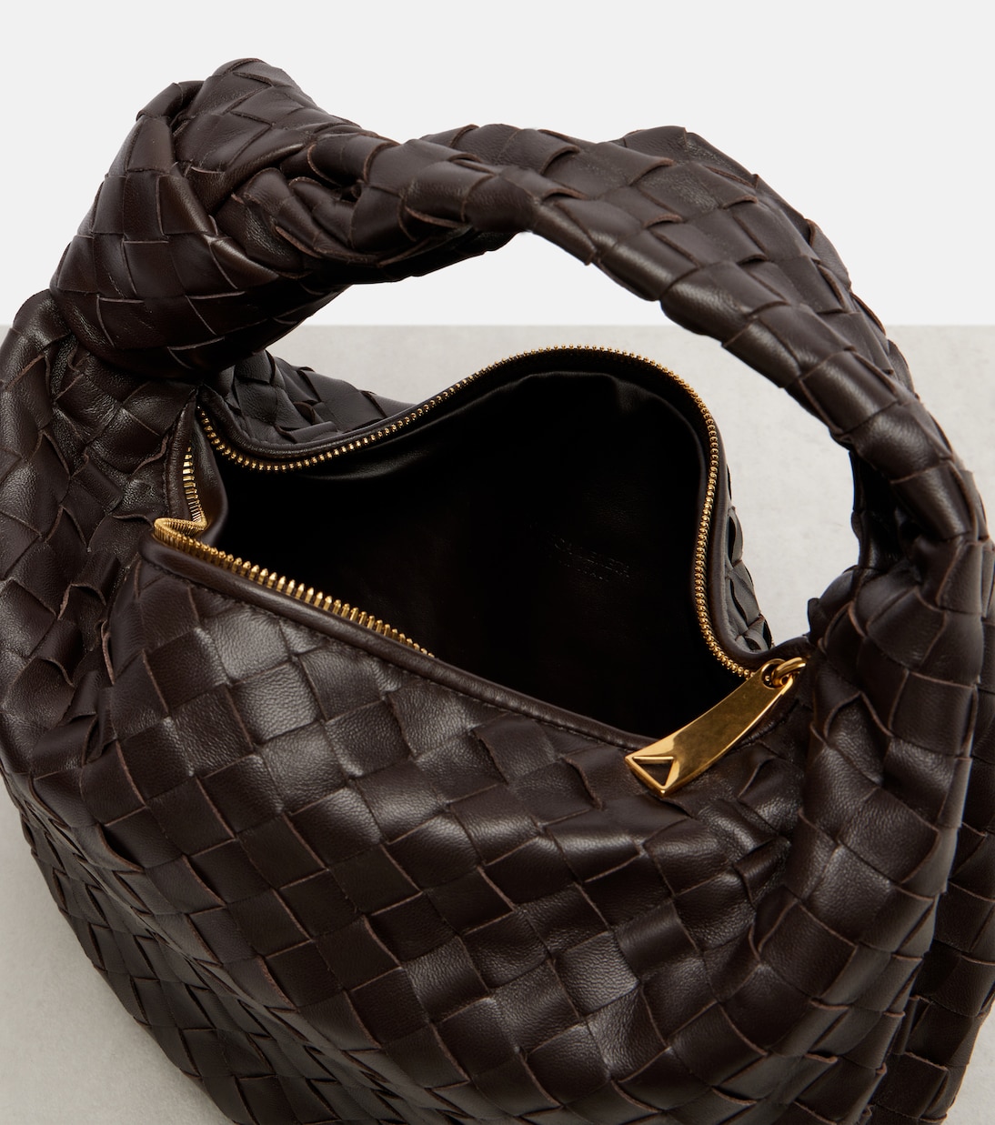 Jodie Intrecciato S号编织皮革托特包 | Bottega Veneta