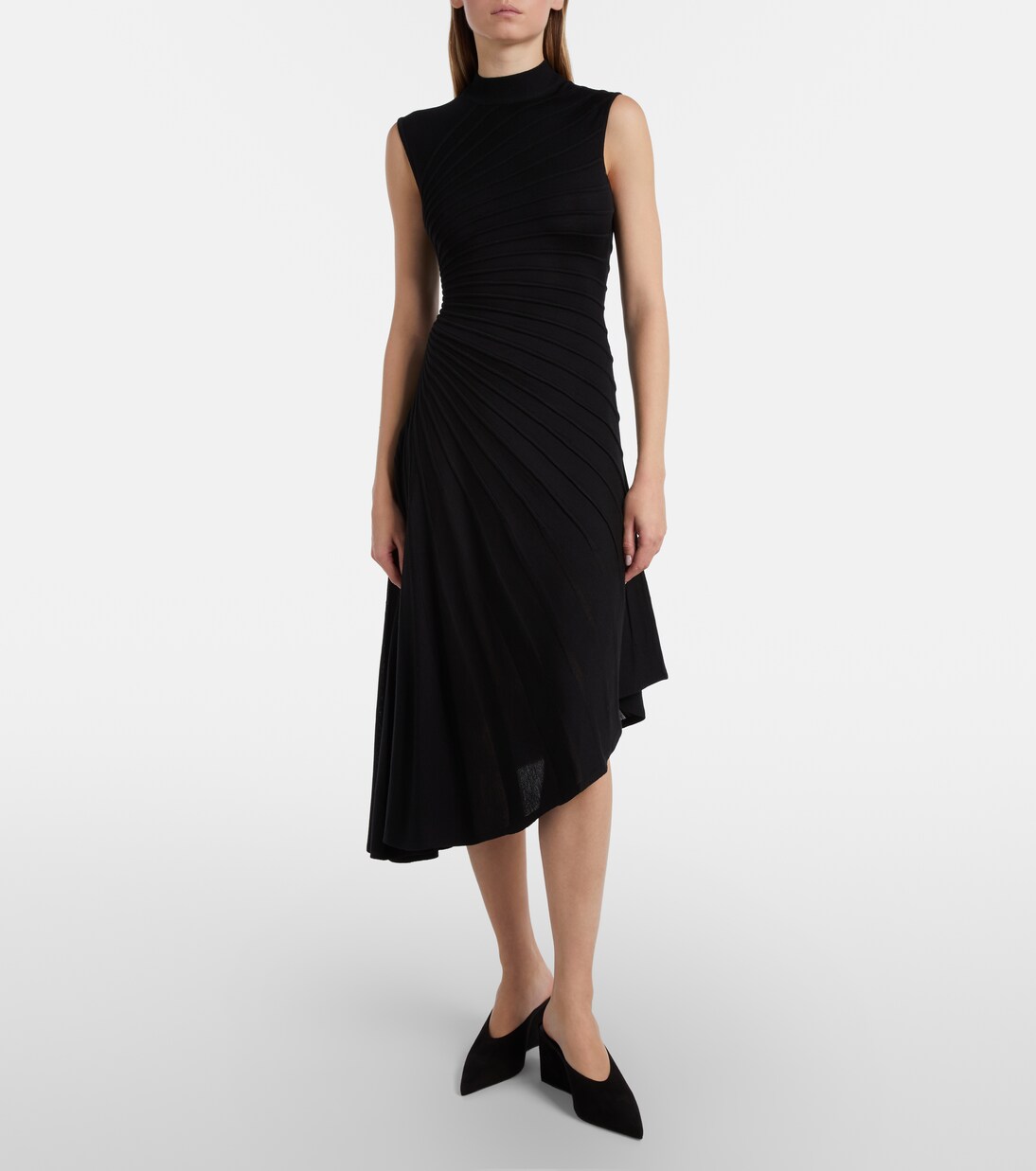 Midikleid aus Schurwolle | Alaïa