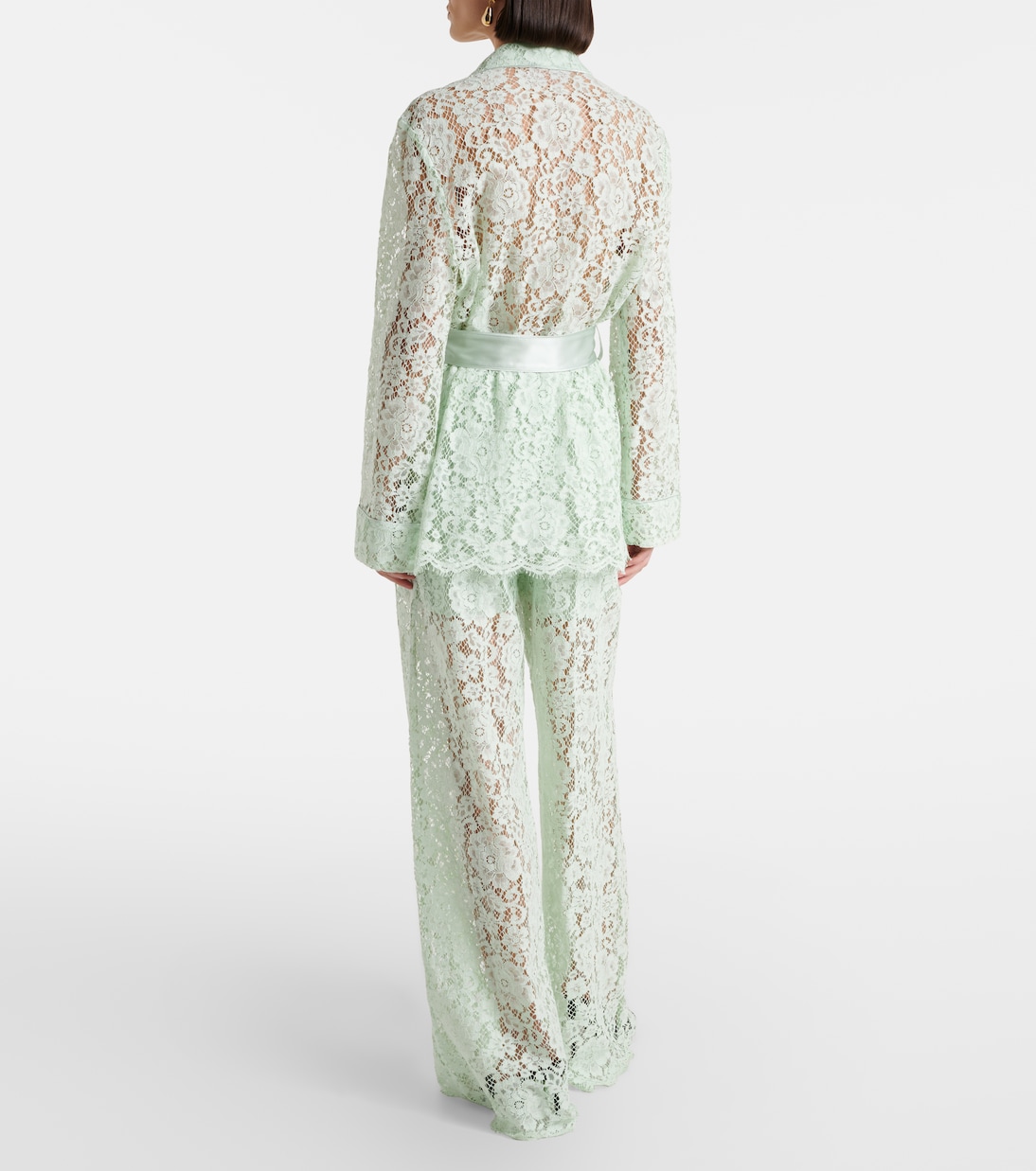 Lace wide-leg pants | Dolce&Gabbana