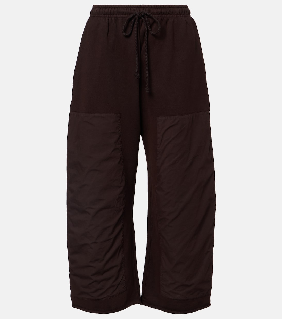 Jamie patchwork cotton terry swetapants | Leset