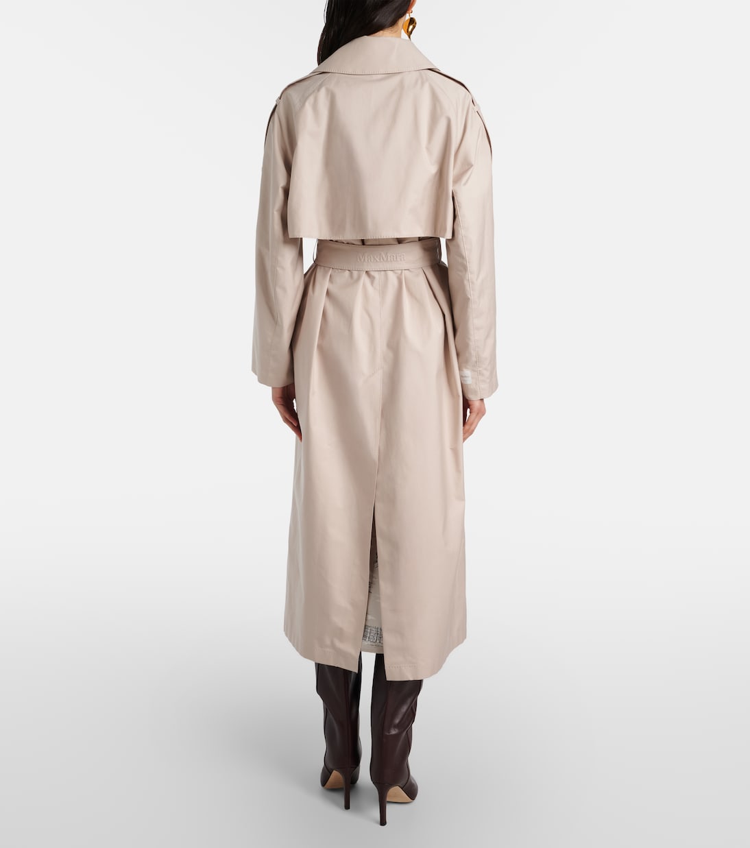 Gabardina The Cube Delfino de sarga | Max Mara