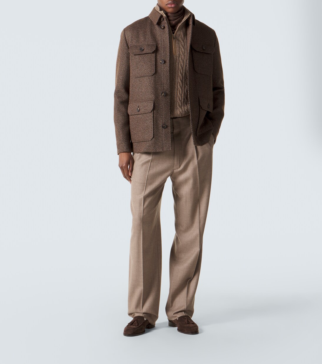 Serge suede loafers | Loro Piana